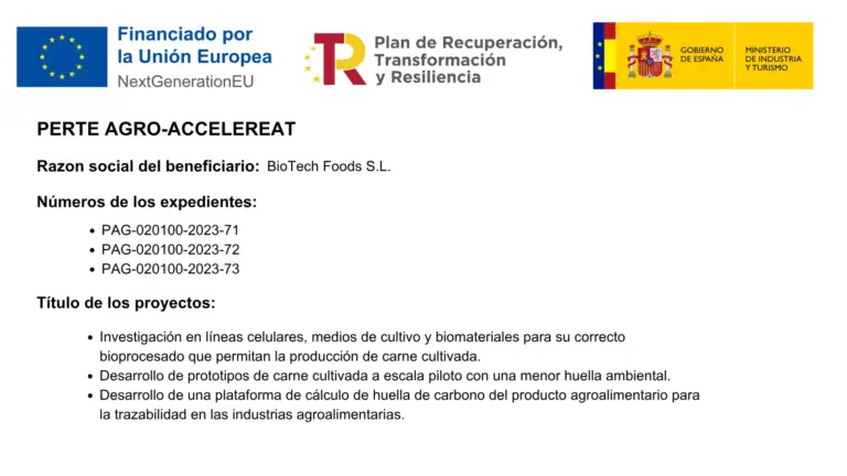 Subvención Biotech