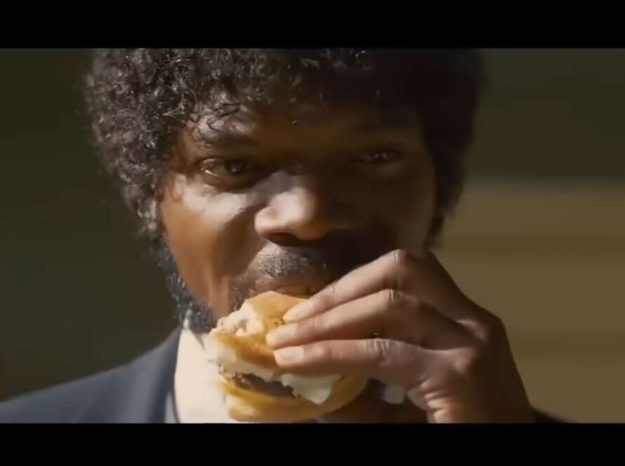Fragmento de la película Pulp Fiction.